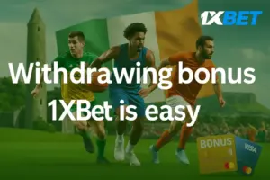 Withdrawing bonus at 1xBet