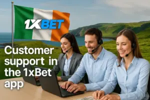 Customer support at 1xBet